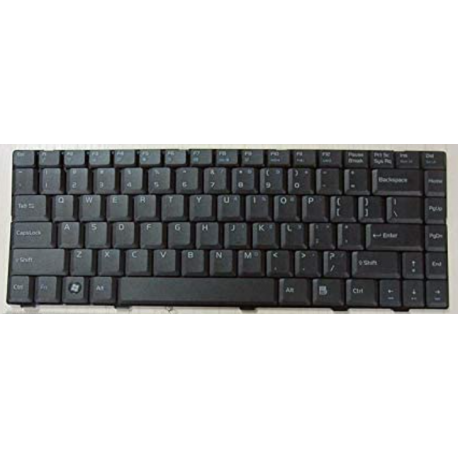 keyboard laptopASUS F80 کیبورد لب تاپ ایسوس پارت سستم