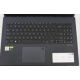 keyboard laptop ASUS Vivobook K751 کیبورد لب تاپ ایسوس با قاب کنار کیبرد