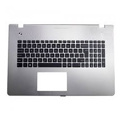 Keyboard Laptop Asus N56 کیبورد لب تاپ ایسوس با قاب دور کیبورد و بک لایت