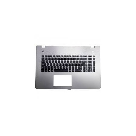 Keyboard Laptop Asus N56 کیبورد لب تاپ ایسوس با قاب دور کیبورد و بک لایت