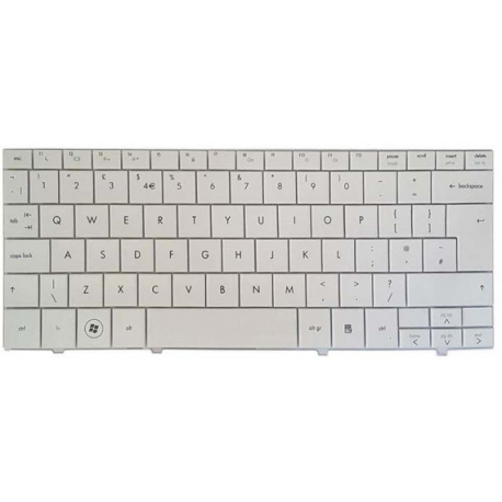 Keyboard Laptop HP Mini 110 کیبورد لپ تاپ اچ پی سفید