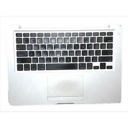 MacBook Air A1237-13 Inch_607-2255-A صفحه کلید لپ تاپ اپل مشکی با قاب C نقره ای