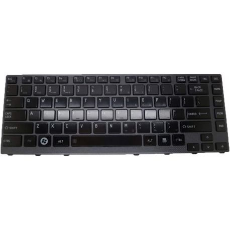 keyboard laptop Toshiba Satellite M640 کیبورد لپ تاپ توشیبا با فریم طوسی