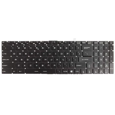 keyboard laptop MSI PE60 کیبورد لپ تاپ ام اس آی با بک لایت