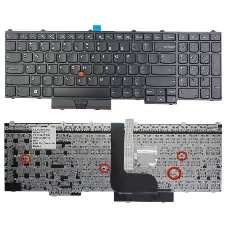 LENOVO thinkpad P51 Keyboard کیبورد لپ تاپ آی بی ام لنوو