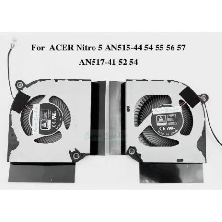 Acer Cooler for Acer Nitro 5 AN517-41 AN517-52 54 AN515-44 فن سی پی یو لپ تاپ ایسر